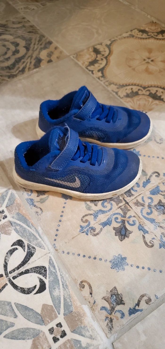 Basket Nike bleu
