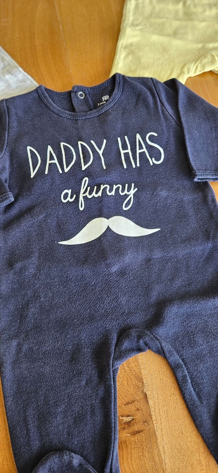 Lot de pyjamas fins bébé garçon - photo numéro 2