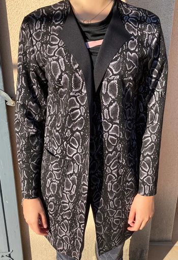 Veste cintrée noire