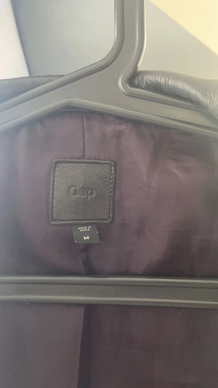 Veste en cuir aviator - photo numéro 3