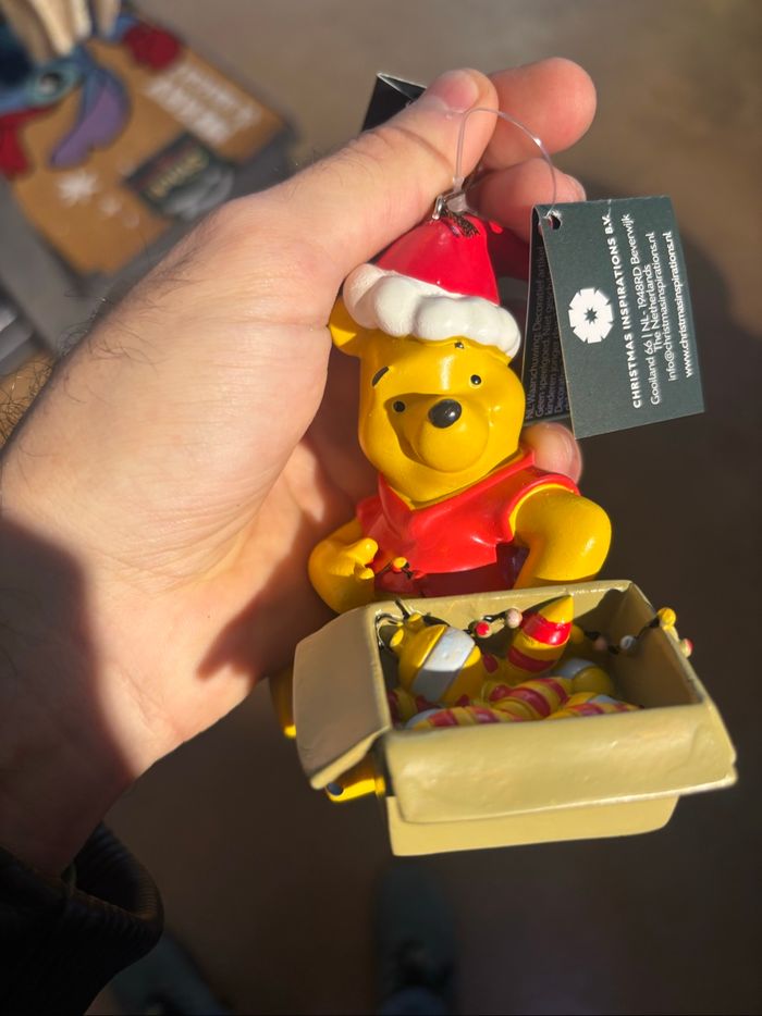 Suspension Noël winny l’ourson