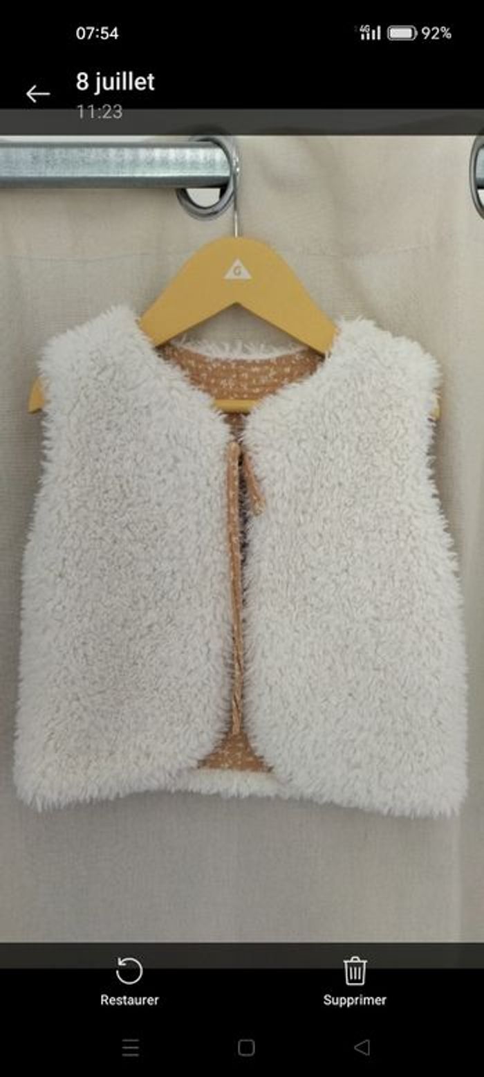Veste sans Manches