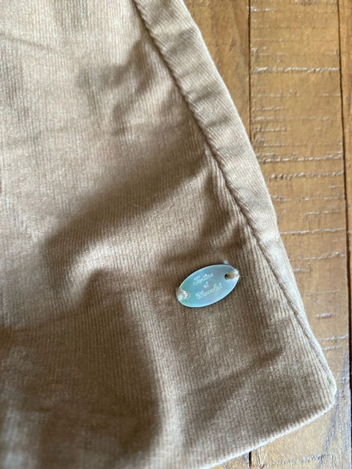 Robe velour col - photo numéro 4