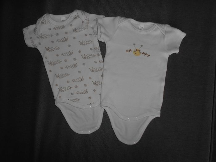 Lot de bodys, taille: 1 mois