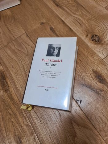 Paul Claudel Théâtre Pléiade