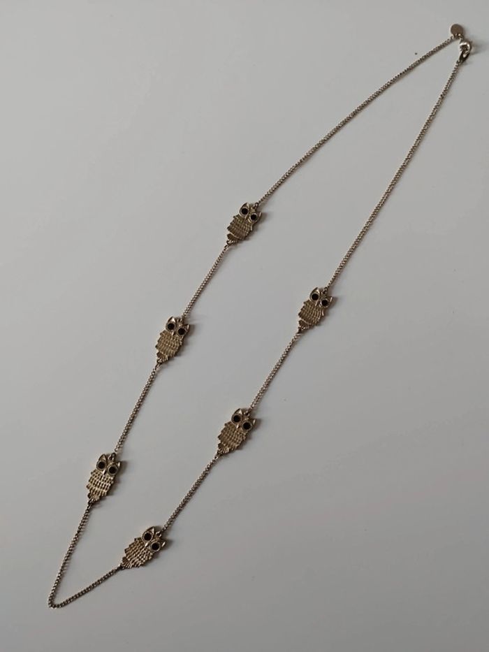 Sautoir hibou - photo numéro 2
