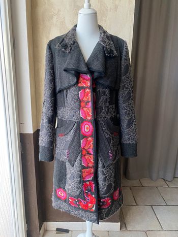 Manteau mi-long Fille des Sables 44