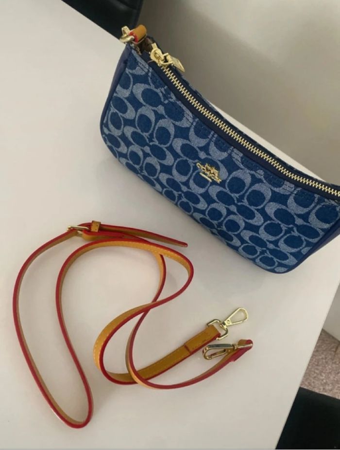 Sac coach teri denim - photo numéro 4