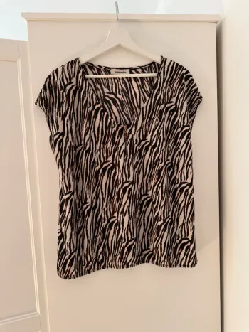 Superbe blouse fluide et extensible neuve Grain de Malice 🌸 L 40