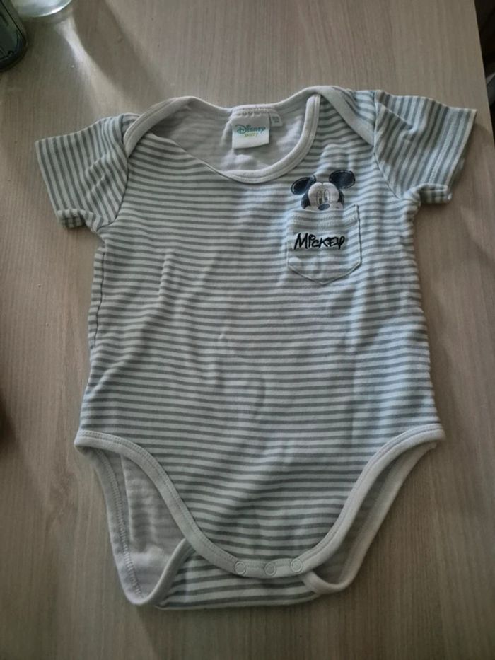 Bodies manches courtes Mickey