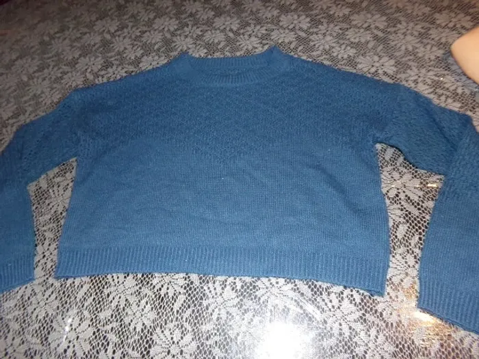 Pull bleu - photo numéro 5