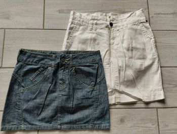 Lot 2 jupe taille 34