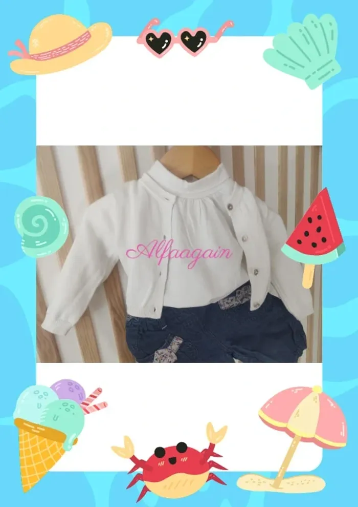 Ensemble fille 6mois - photo numéro 2