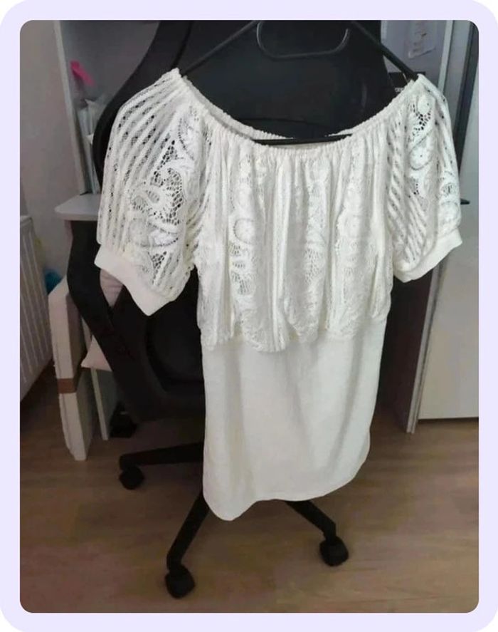 Haut femme blanc - photo numéro 2