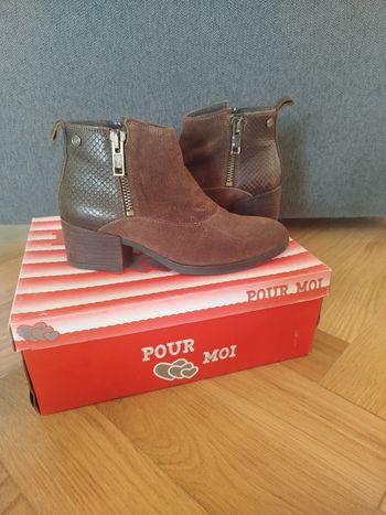 Bottines marrons