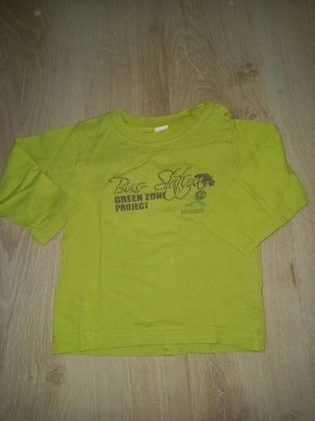 T-shirt ML garçon 9 mois