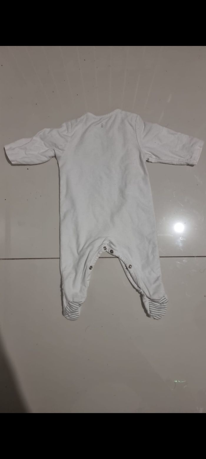 Pyjama bébé obaibi  taille 3 mois - photo numéro 2