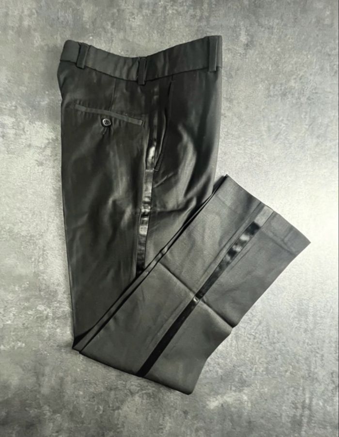 Pantalon de smoking noir Loyd Junior - 12 ans - photo numéro 1