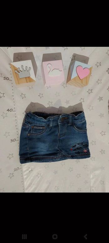 Jupe jean 6 mois kiabi