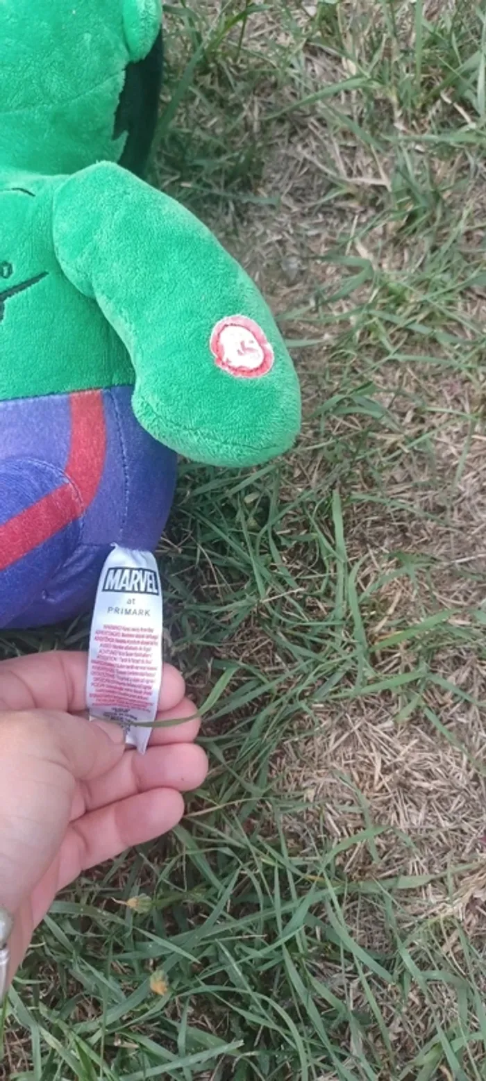 Peluche hulk marvel - photo numéro 3