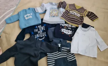 Lot de 9 pulls 3 mois