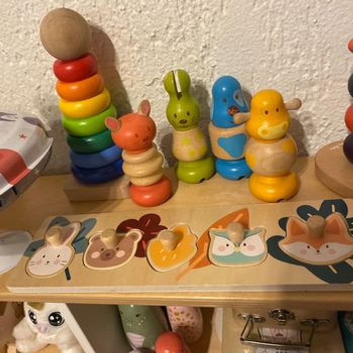 Gros lot éveil en bois Janod etccc - photo numéro 3