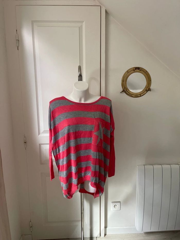 Pull à rayures - photo numéro 2