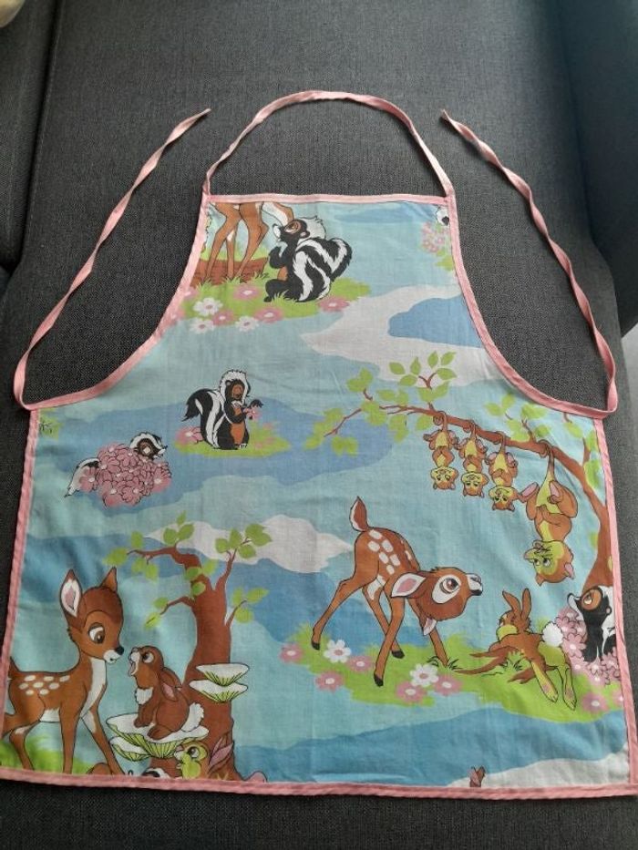 Tablier de cuisine bambi enfants à partir de 6ans Taille unique