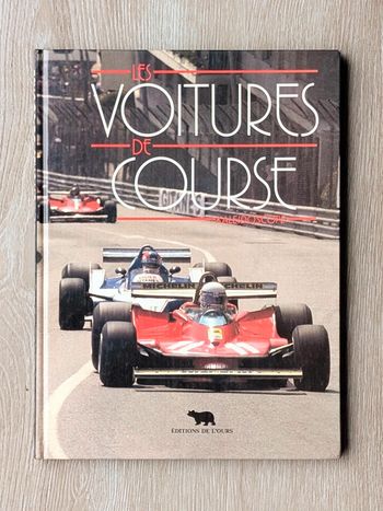 Livre Les voitures de course