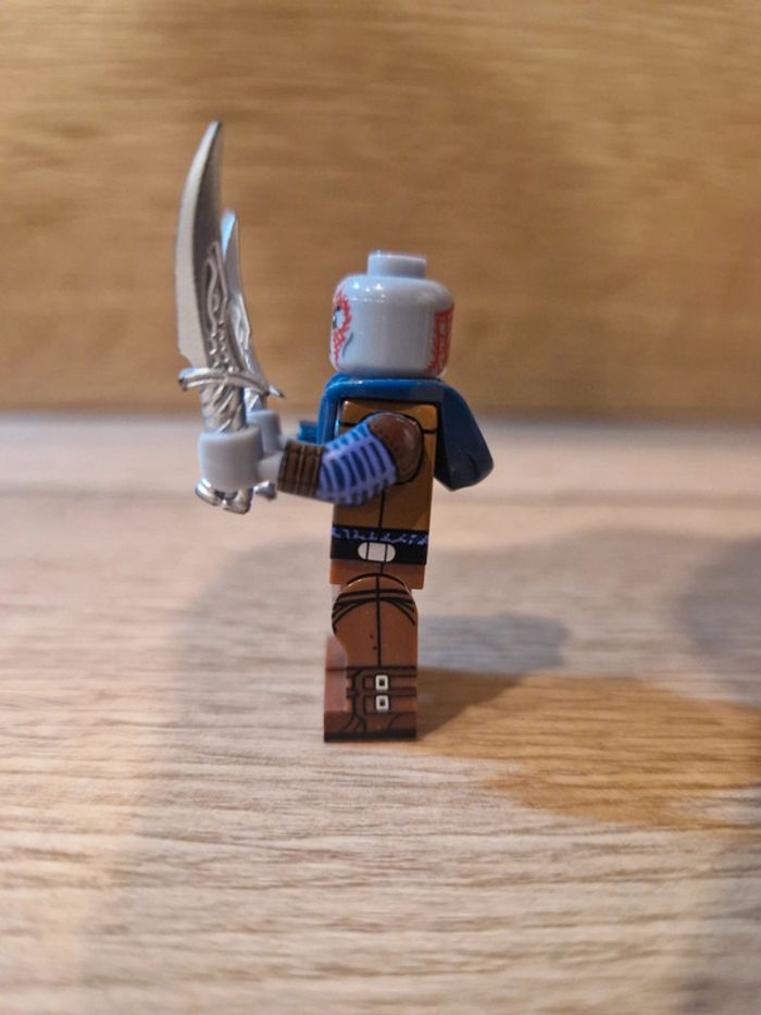 Figurine type lego Drax les gardiens de la galaxie Marvel - photo numéro 2