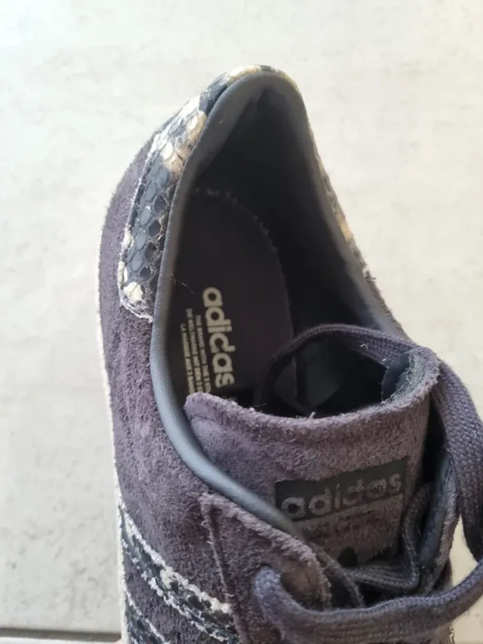 Adidas superstar gris et python - photo numéro 4
