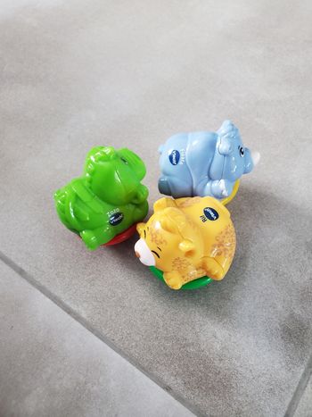 Trois figurines ZoomiZooz de Vtech