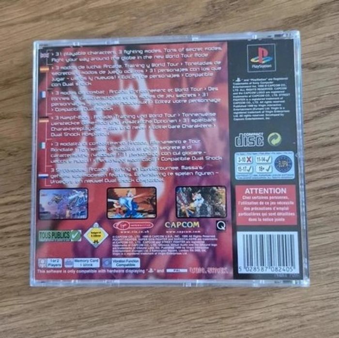 Street Fighter Alpha 3 - Sony Playstation 1 PS1 - Complet Cib - Pal Fr / Euro - photo numéro 4