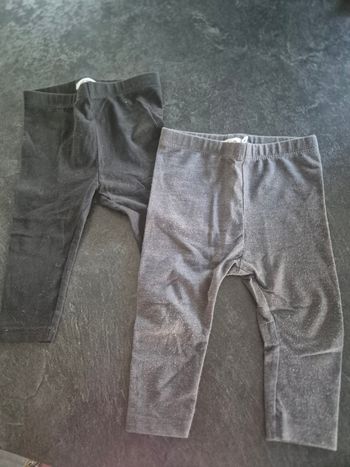Lot de 2 leggings