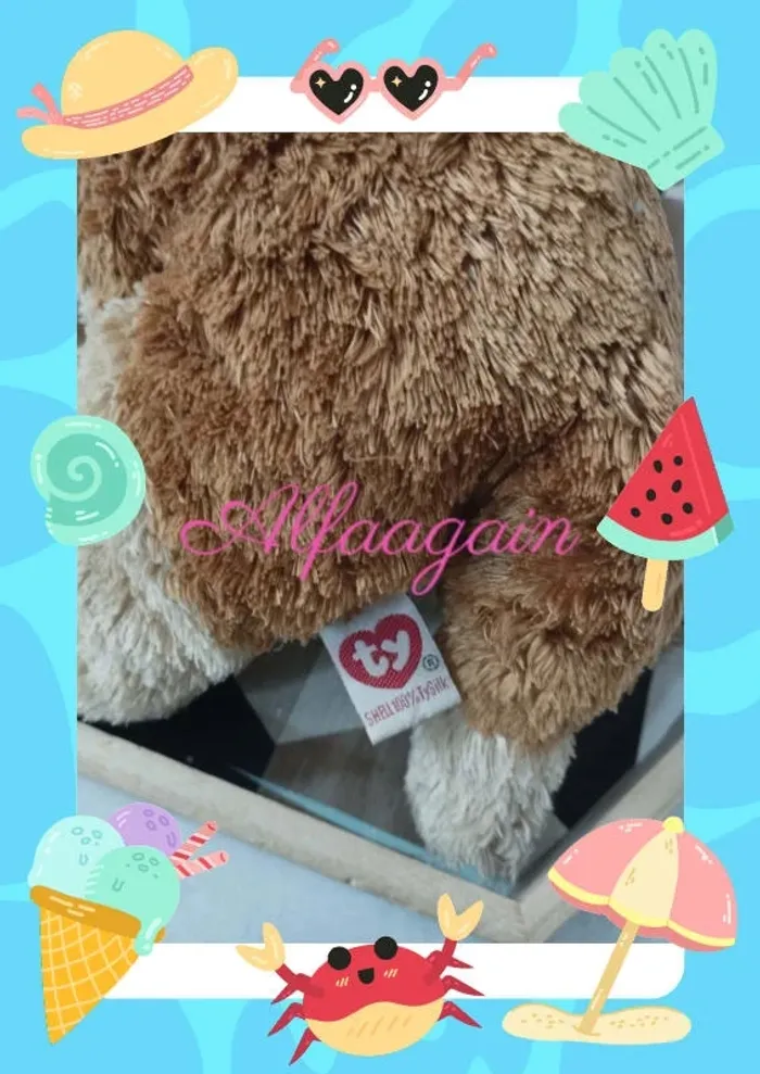 Peluche chien ty - photo numéro 3