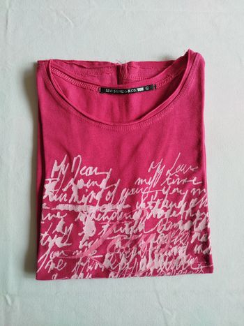 haut manches longues rose 6ans