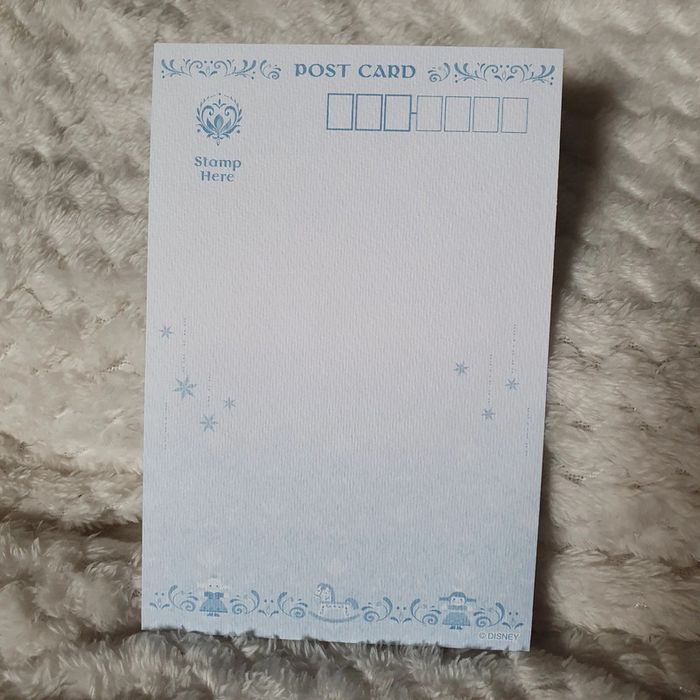 Carte papeterie disney springs la reine des neiges tokyo japan disneysea - photo numéro 2