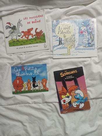 Lot 4 livres enfant 1€5