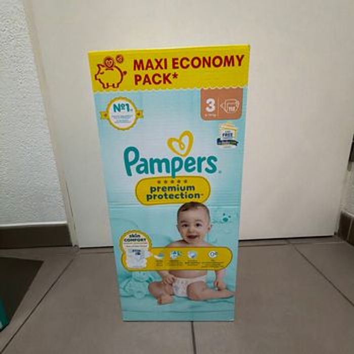 112 couches Pampers T3 - photo numéro 2