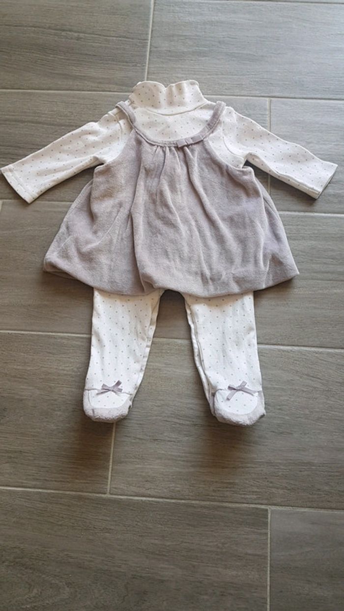 Ensemble robe + combinaison 3 M
