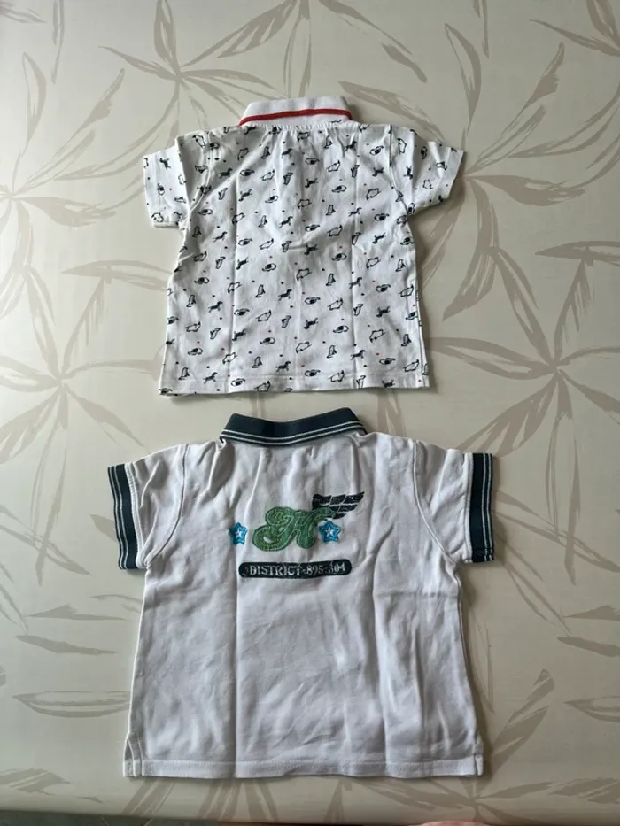 Lot de 2 polos 18 mois - photo numéro 2