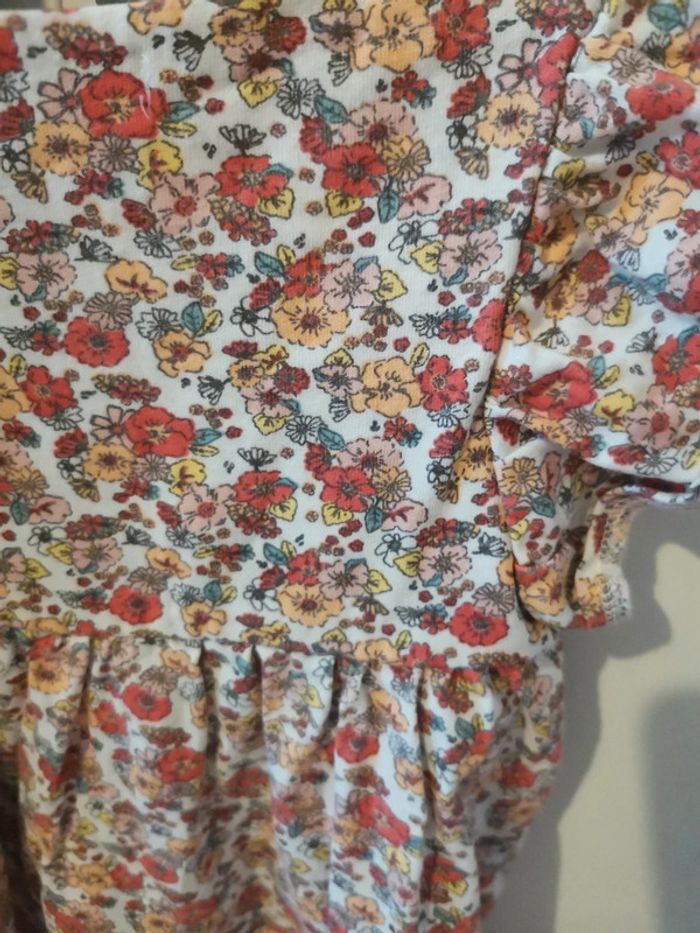 Robe fleurie vertbaudet - photo numéro 3