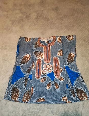 Chemise  sans manche wax