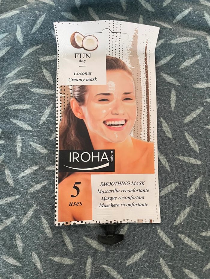 Masque visage réconfortant