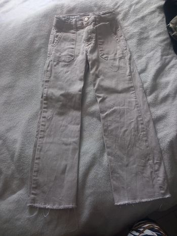 Jean beige droit zara 7 ans