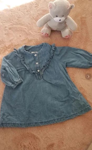 Robe effet jean