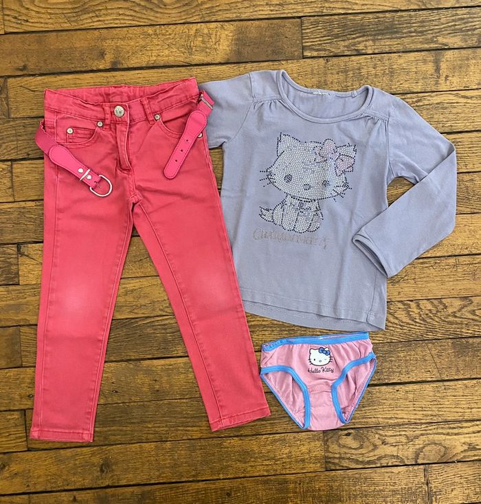 Lot 9 vêtements Taille 4 ans - photo numéro 8
