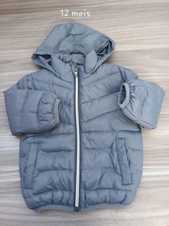 Doudoune fine imperméable T12mois