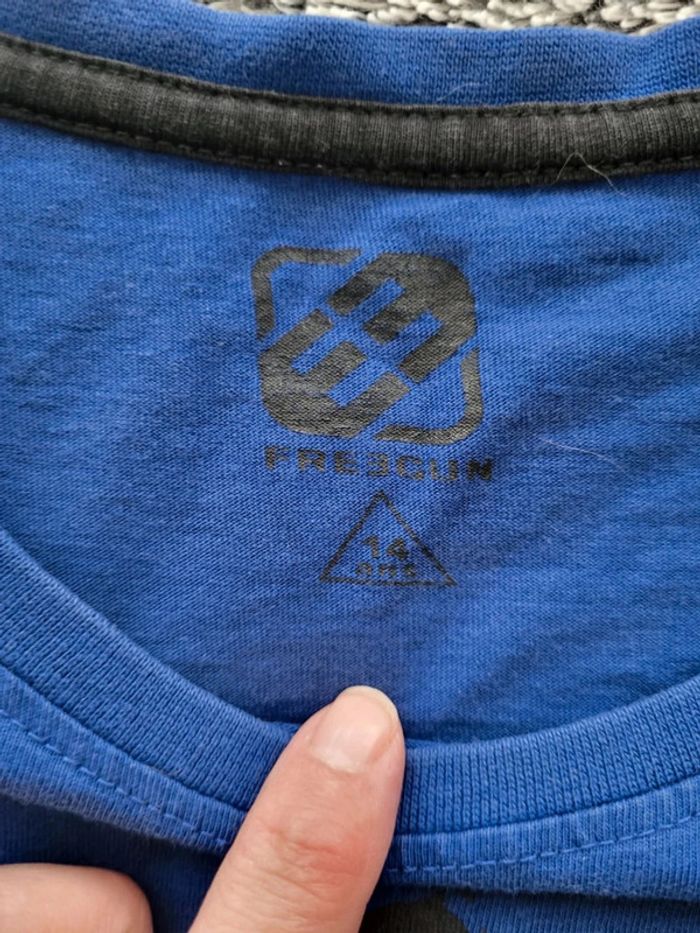 Tee shirt Nerf Freegun 14 ans bleu - photo numéro 3