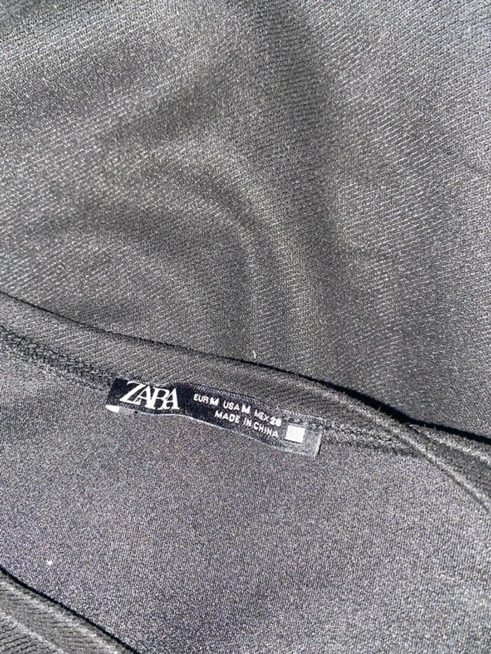Robe droite noir Zara - photo numéro 4